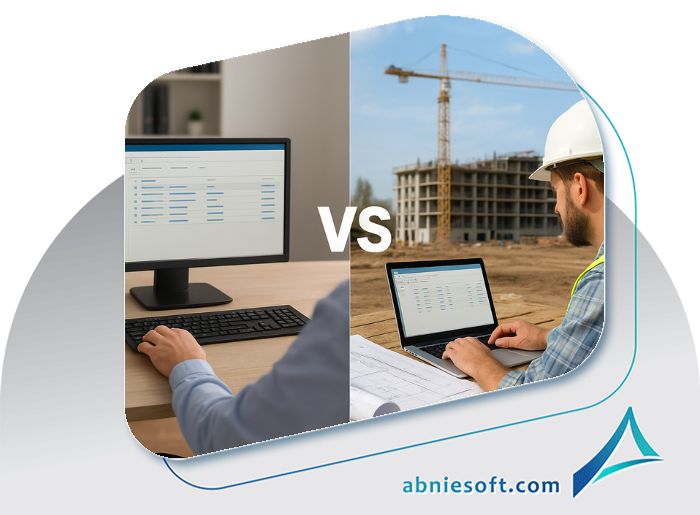 تفاوت نرم افزار حسابداری پیمانکاری با عمومی